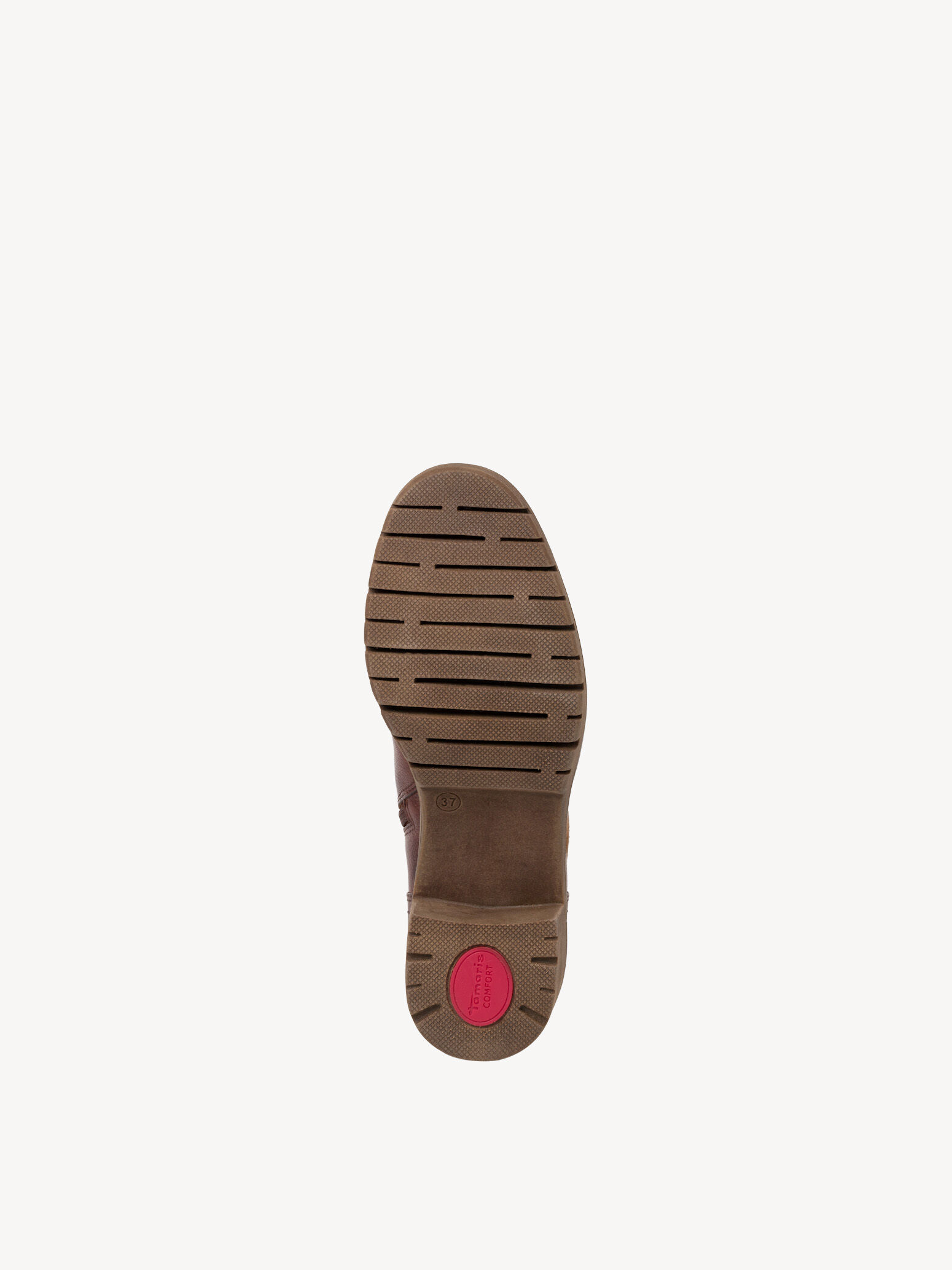 Bottine en cuir - marron