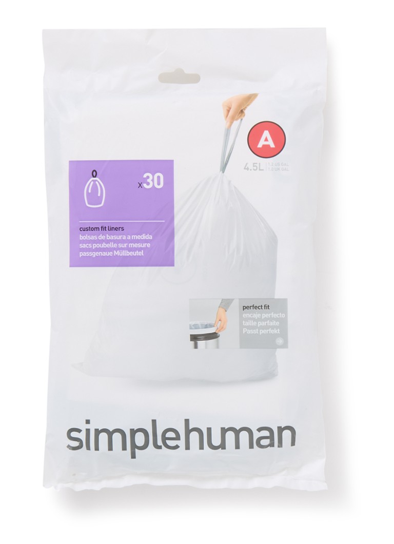 Simplehuman Waste Bags Code A 4.5 liter 30 pcs