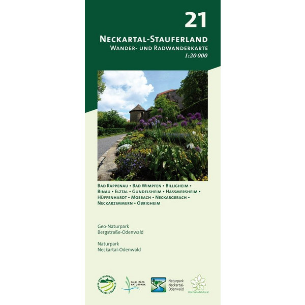 Neckartal-Stauferland 1:20.000 - Wanderkarte