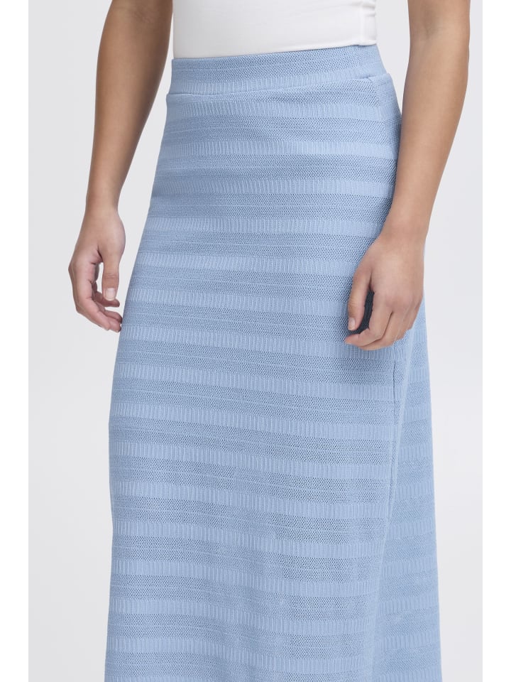 ICHI Midirock in Blau günstig kaufen