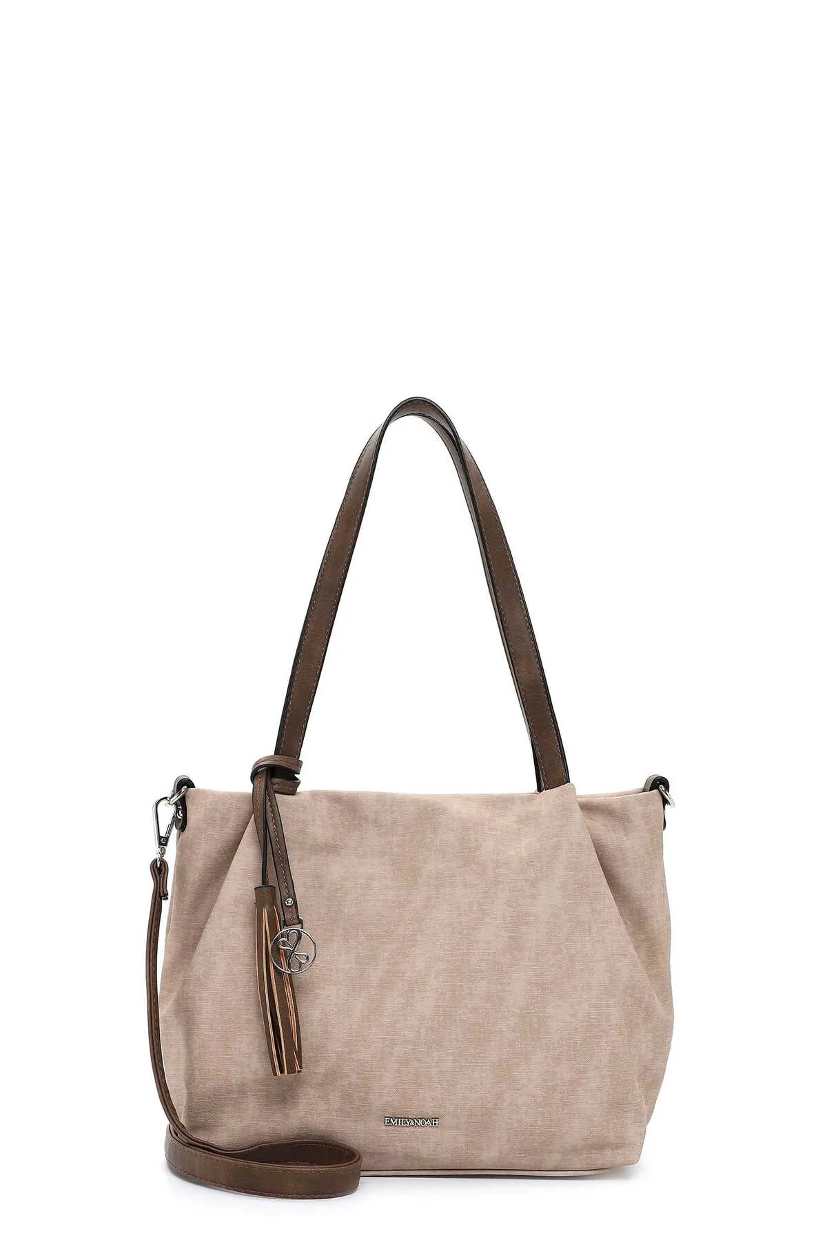 Emily & Noah  Handtasche - Beige - Unifarben