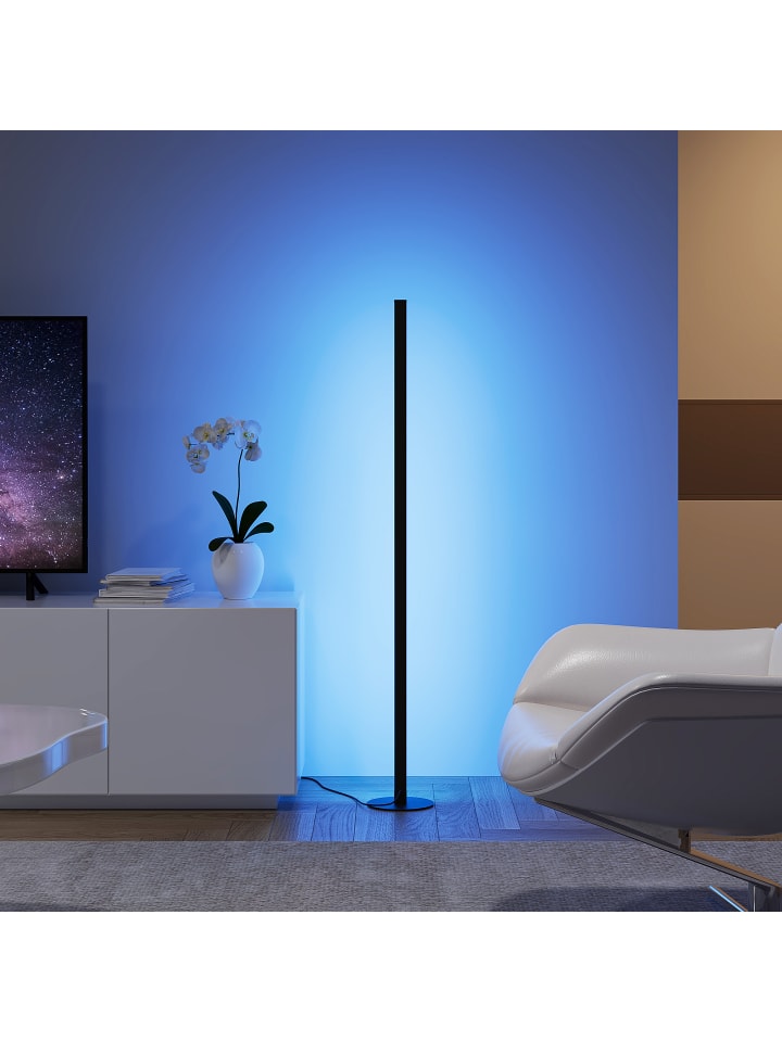 Reality Leuchten Stehleuchte TENDO in schwarz günstig kaufen onesize