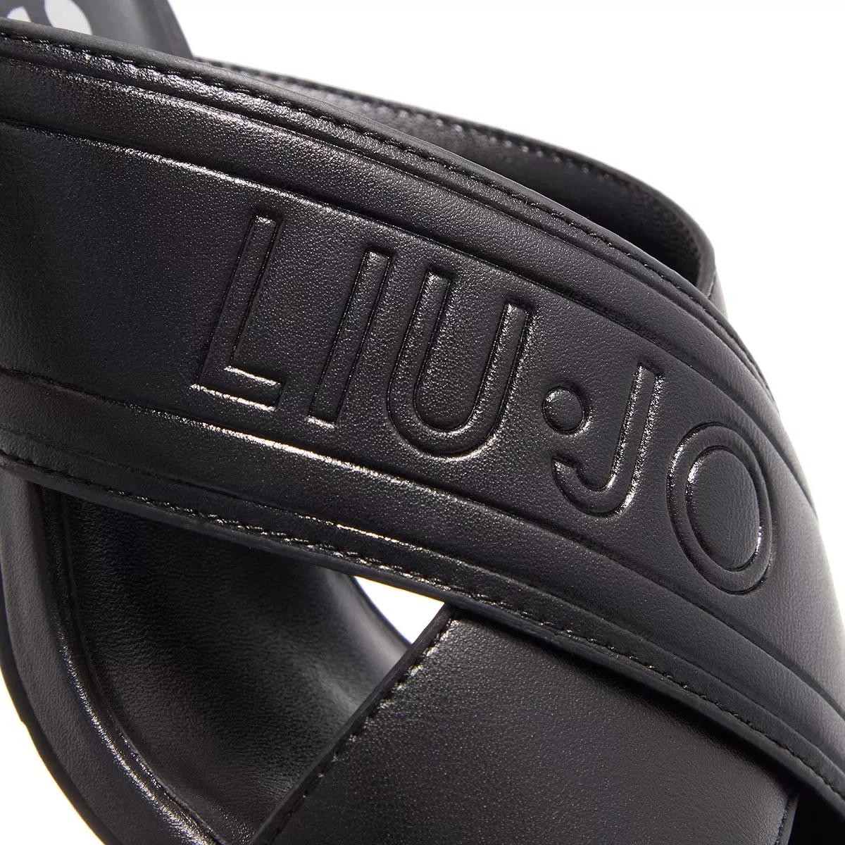 LIU.JO Komfort Sandalen schwarz Slide