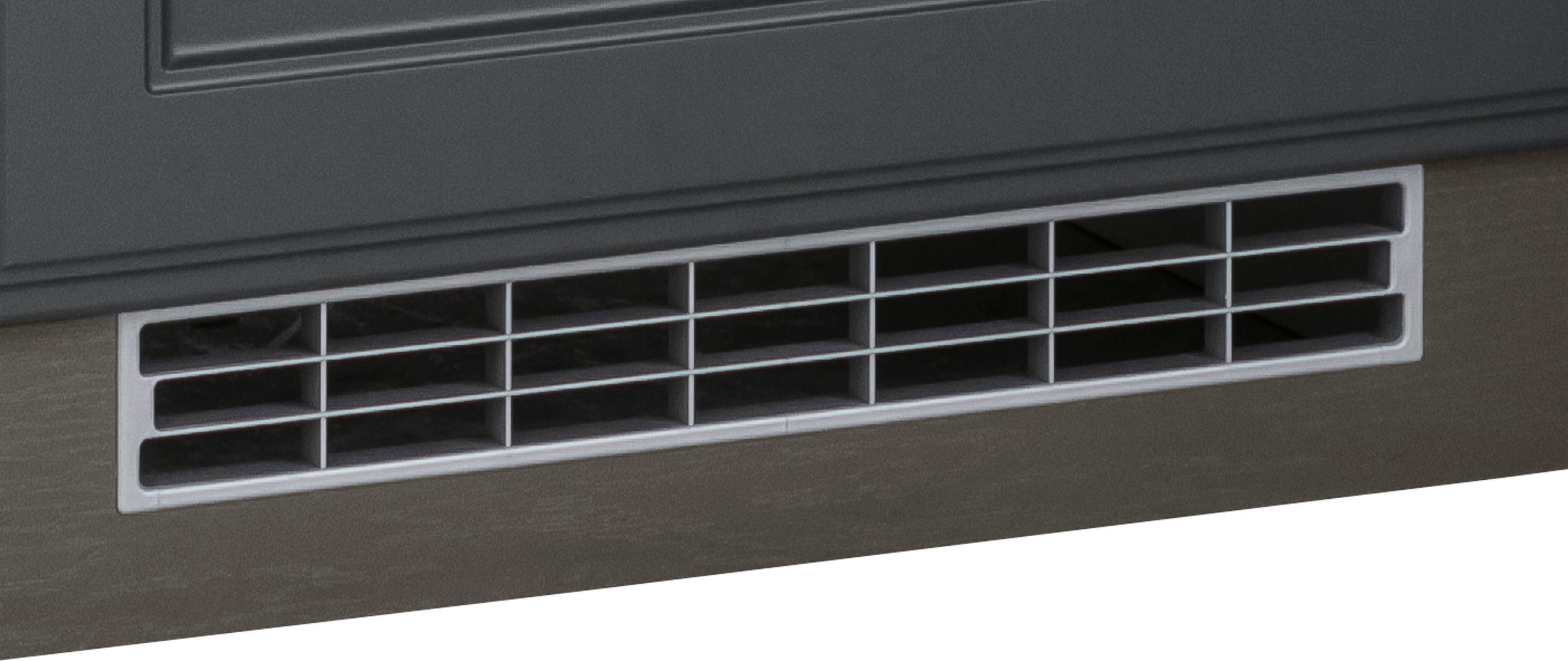 HELD MÖBEL Winkelküche Stockholm, Stellbreite 260/170 cm, mit E-Geräten, MDF Frontenl
