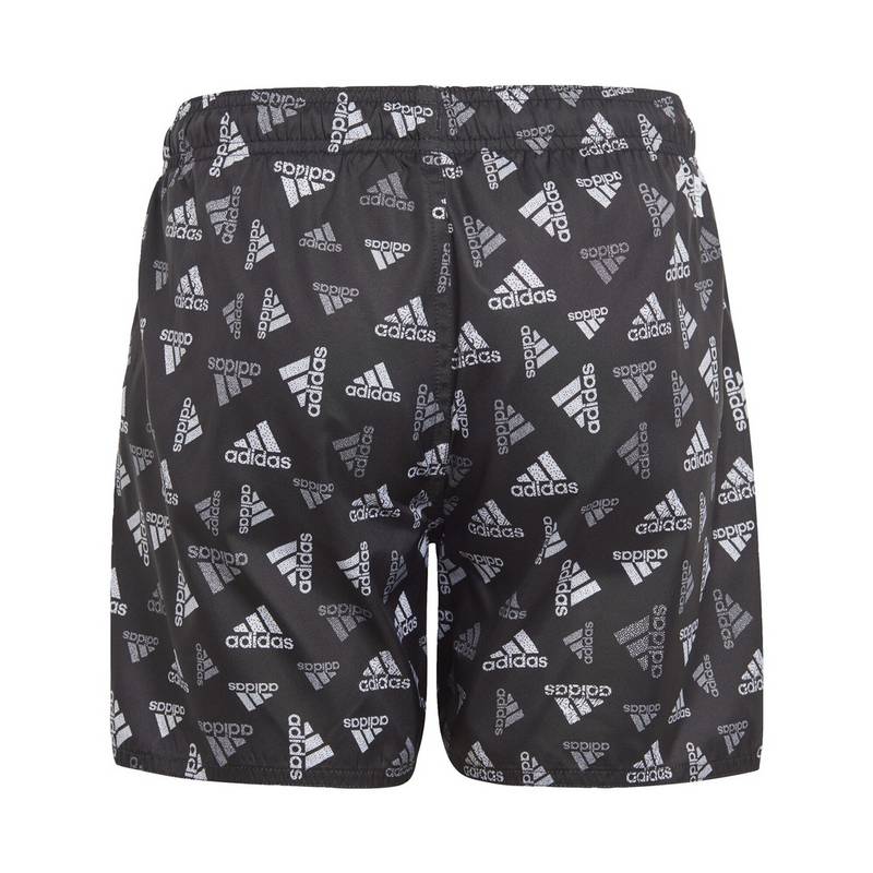 adidas Logo Print CLX Badeshorts Badehose Kinder