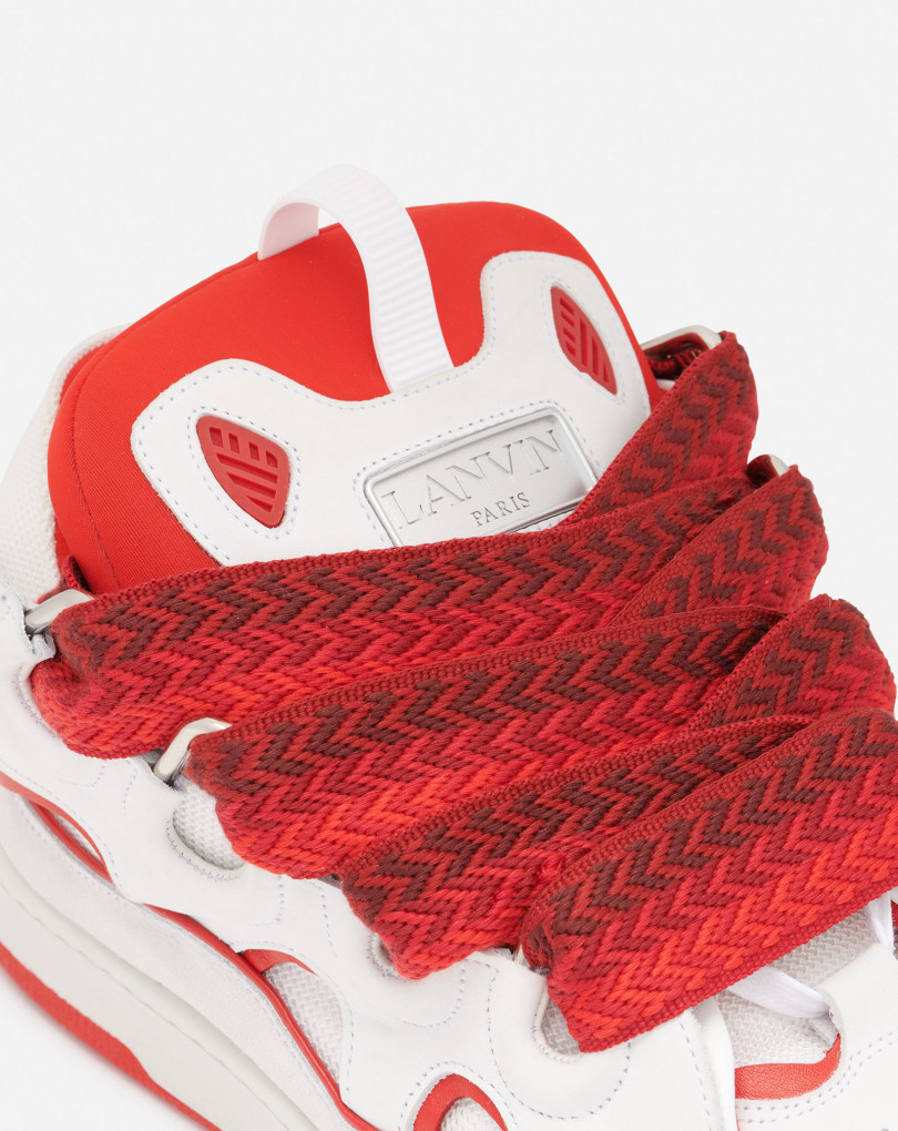 SNEAKERS CURB EN CUIR