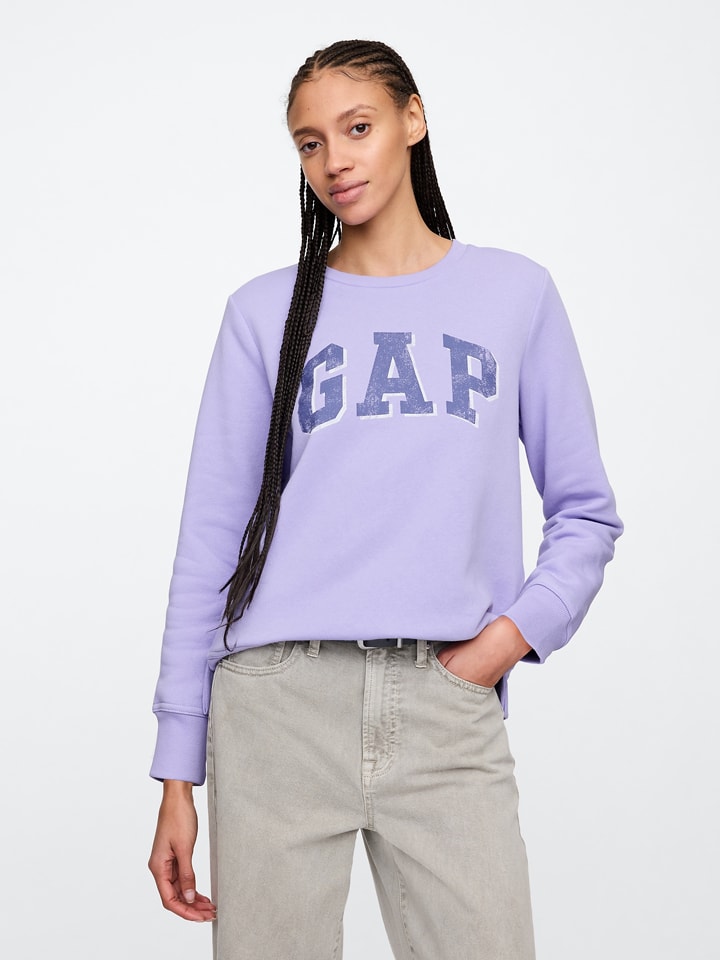 GAP Sweatshirt in Flieder günstig kaufen