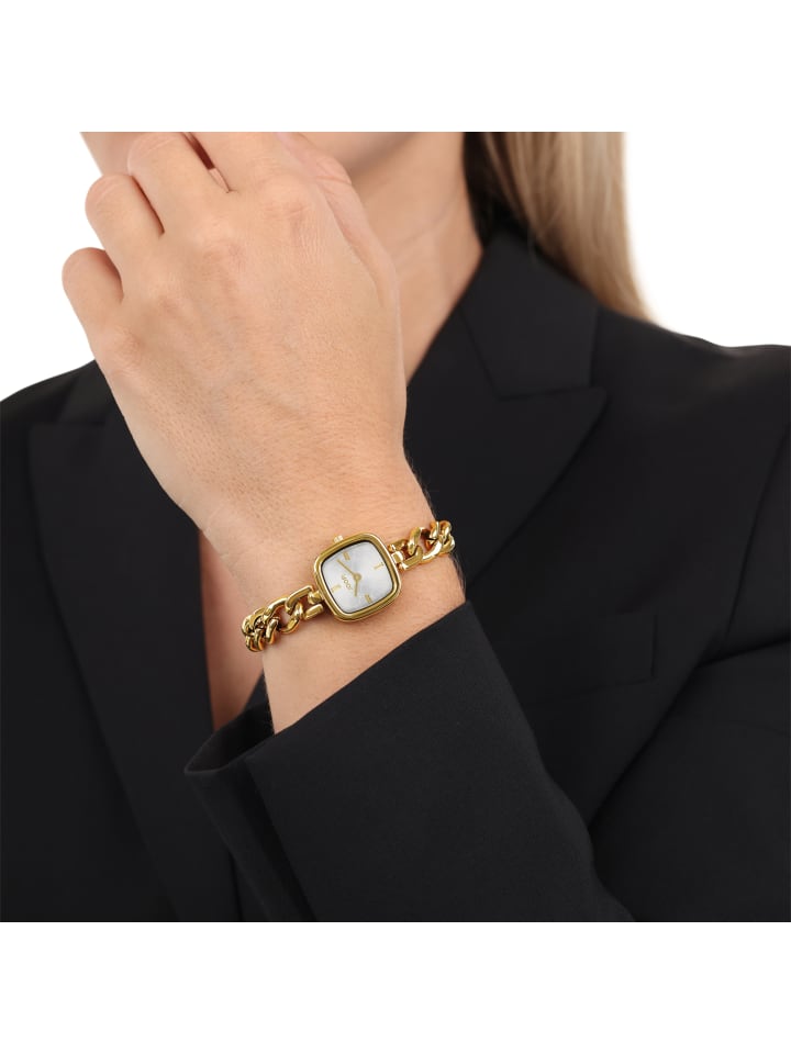 JOOP! Quarzuhr Edelstahl in Gold günstig kaufen
