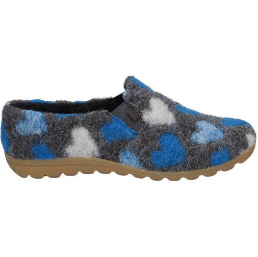 WESTLAND Hausschuh Cadiz 08, blau-multi