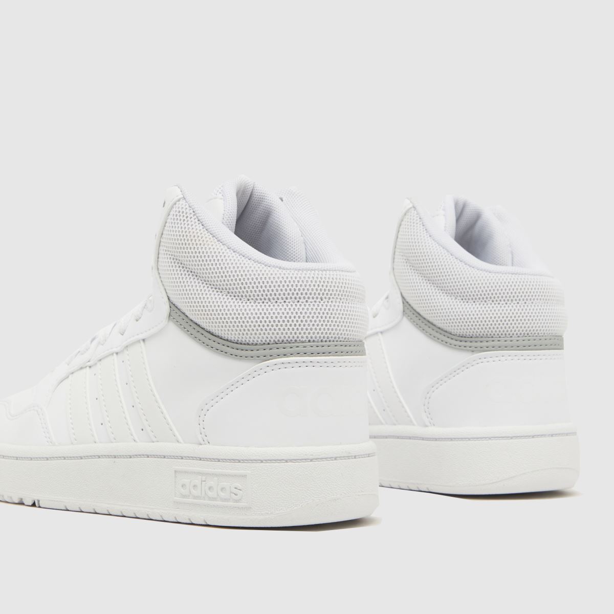 adidas fehér Hoops Mid 3.0 ifjúsági cipő