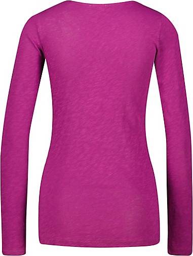 Marc O'Polo Damen Langarmshirt aus Slub-Jersey Regular Fit