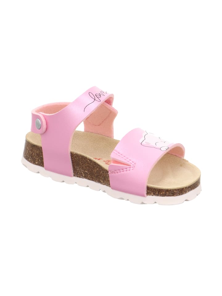 superfit Tieffußbett Sandale FUSSBETTPANTOFFEL in Rosa günstig kaufen