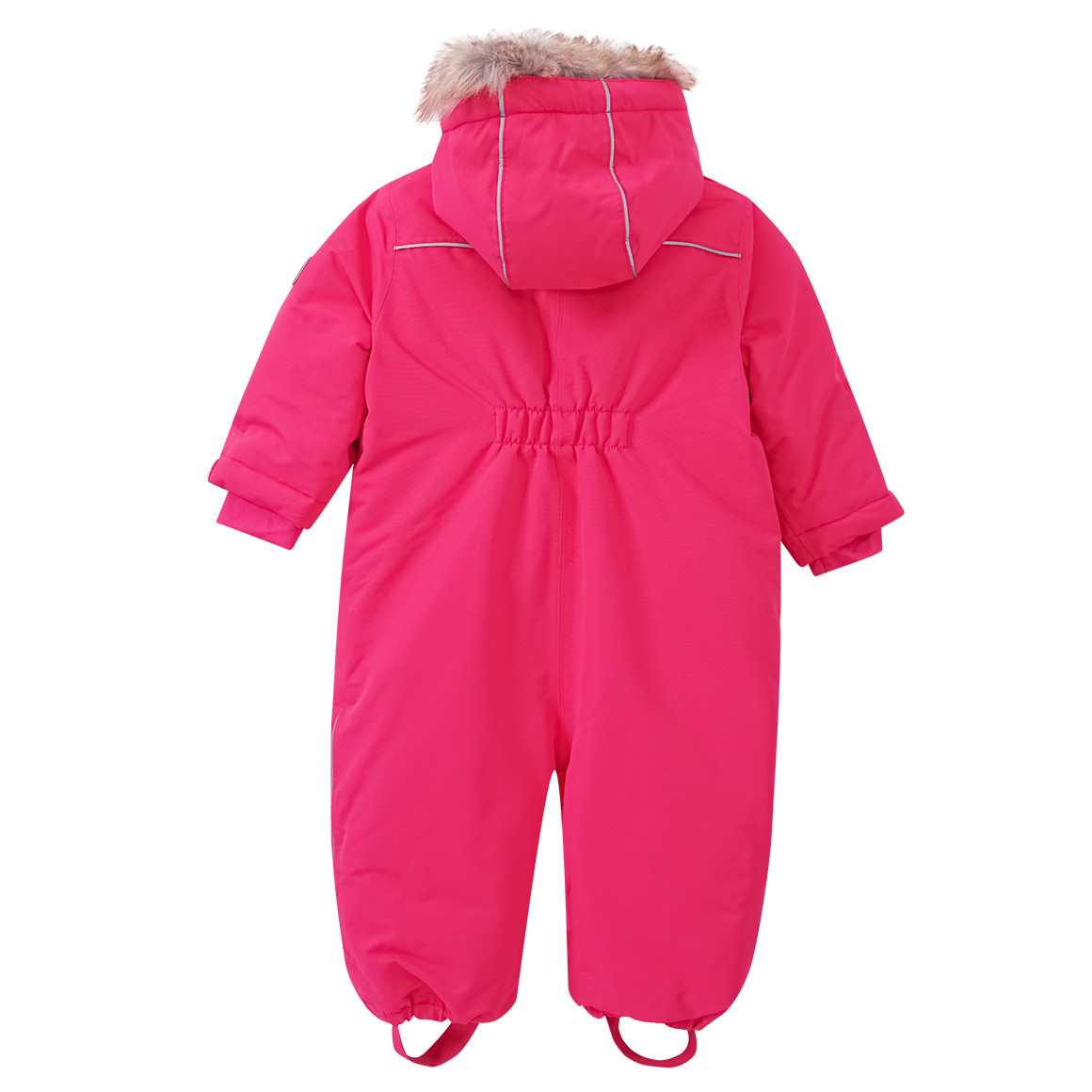 Baby Schneeoverall mit Fellimitat
