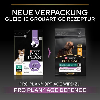 PURINA PRO PLAN Small & Mini Adult 9+ Age Defence
