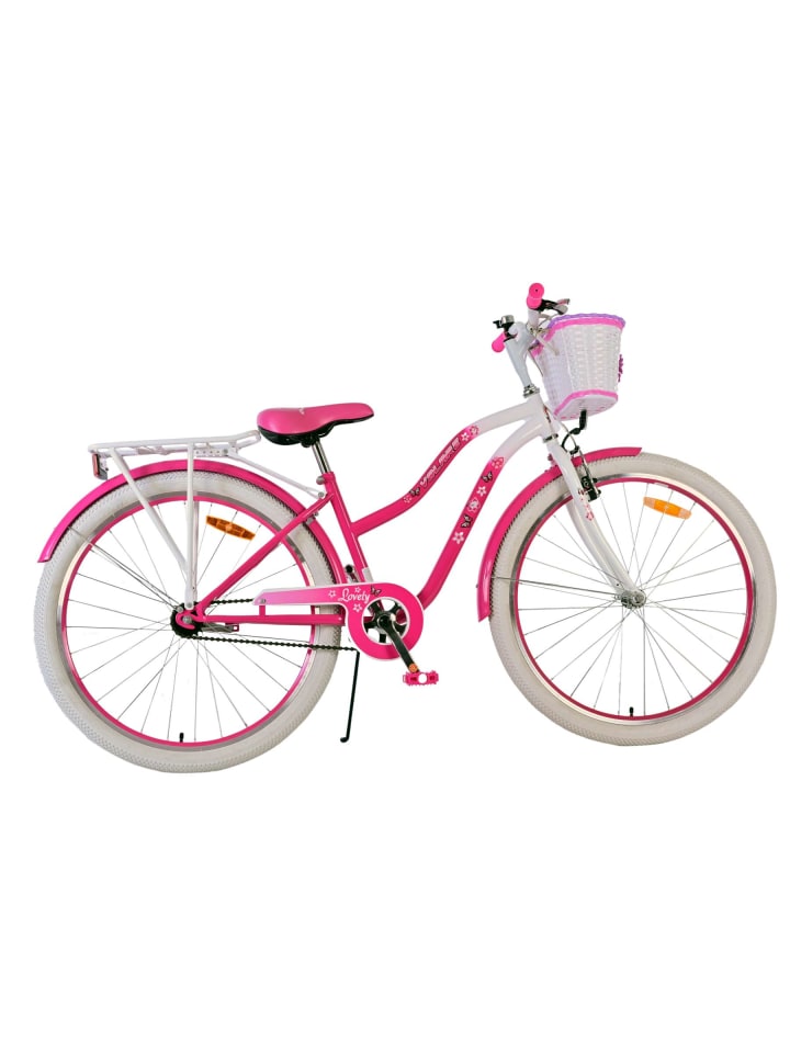 Volare Kinderfahrrad Lovely Fahrrad für Mädchen 26 Zoll Kinderrad in Pink 9 Jahre günstig kaufen onesize