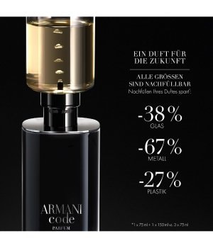 Giorgio Armani Code Homme Parfum Refillable Parfum-50 ml
