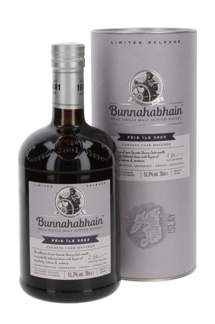 Bunnahabhain Canasta Sherry Cask Feis Ile 0,7 l·51,2 % vol