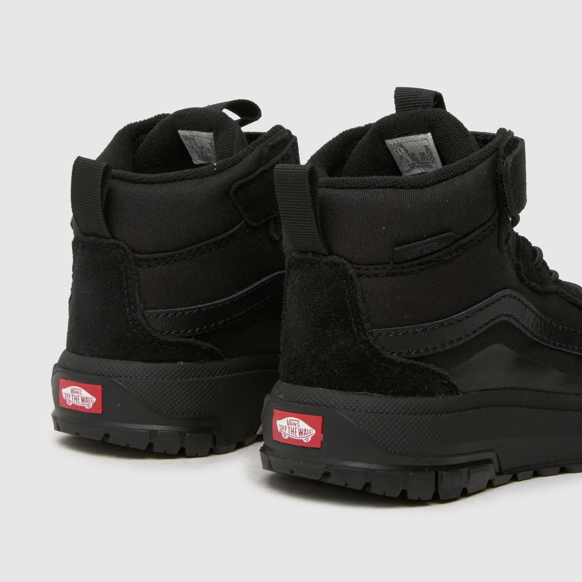 Vans svarta MTE mini crest pojkar junior träningsskor