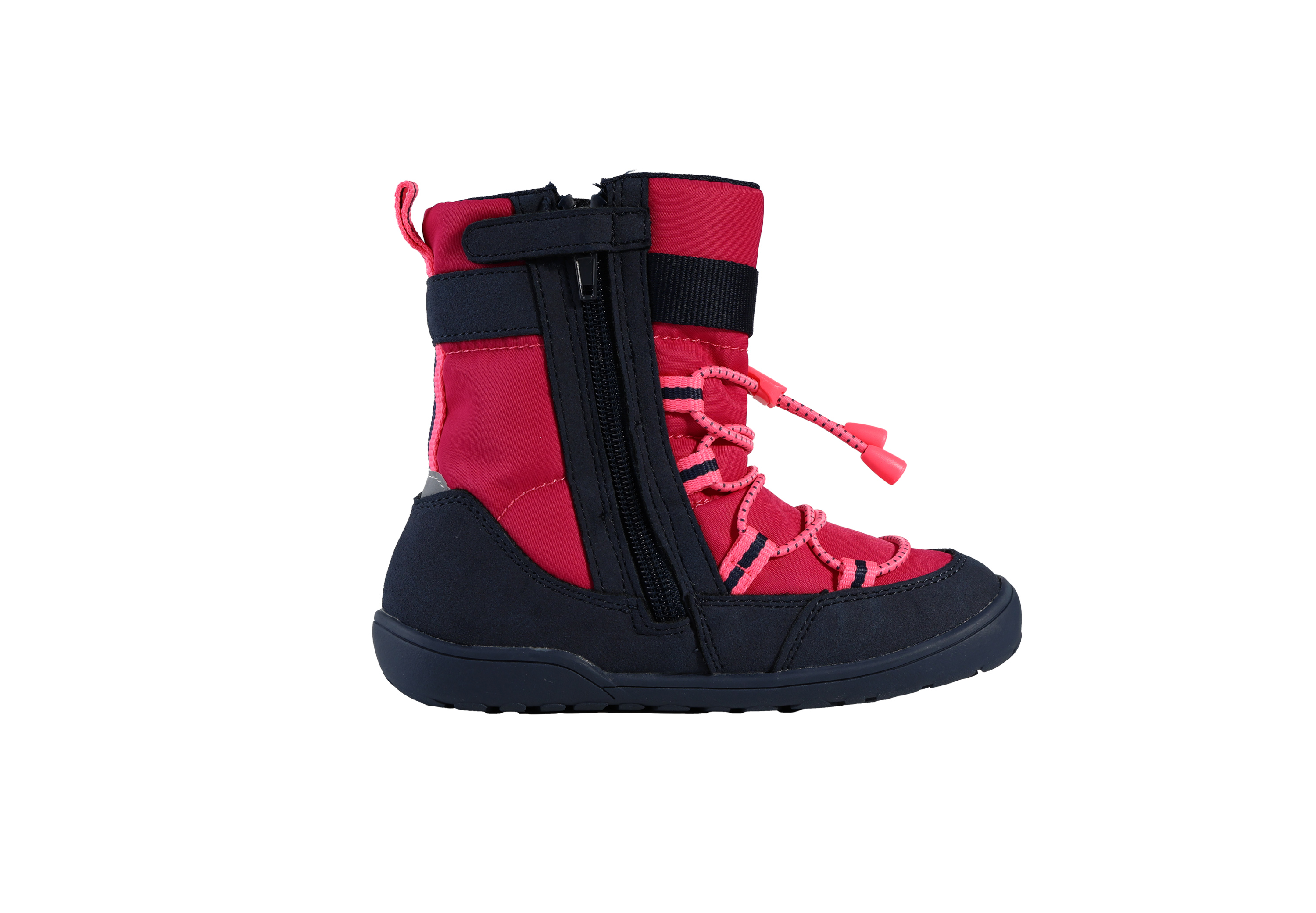 Lurchi Stiefelette Jace-TEX Barefoot - navy-pink