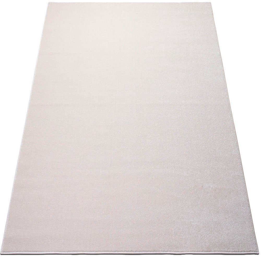 Teppich Pieter, my home, rechteckig, Höhe: 9 mm, mit besonders weichem Flor, Kurzflor,Design-Teppich mit Melange-Effekt