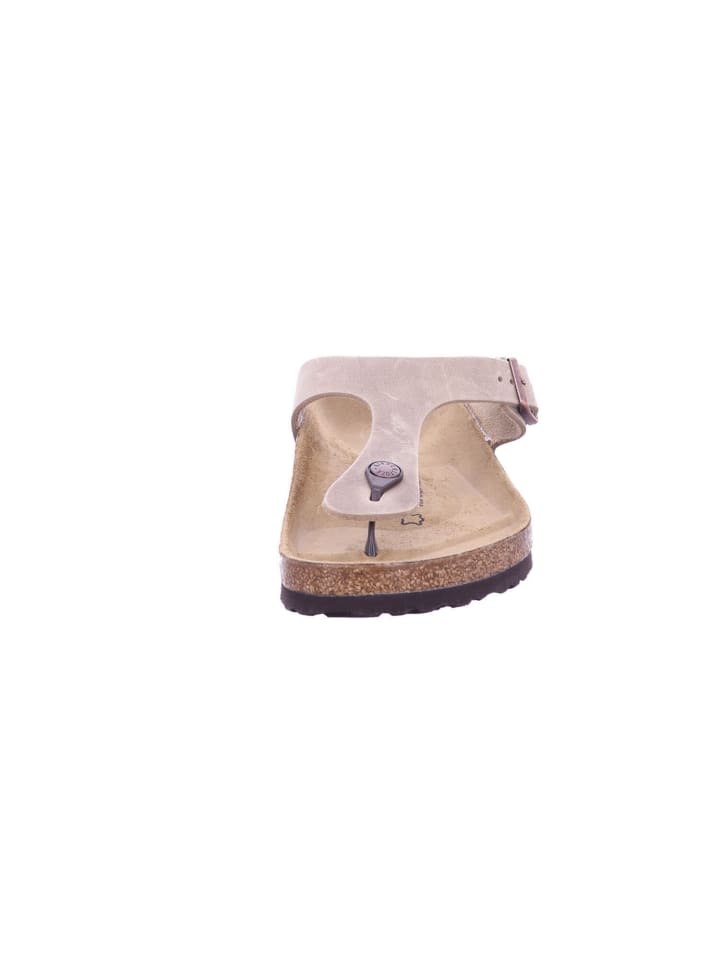 Birkenstock Pantolette in beige günstig kaufen