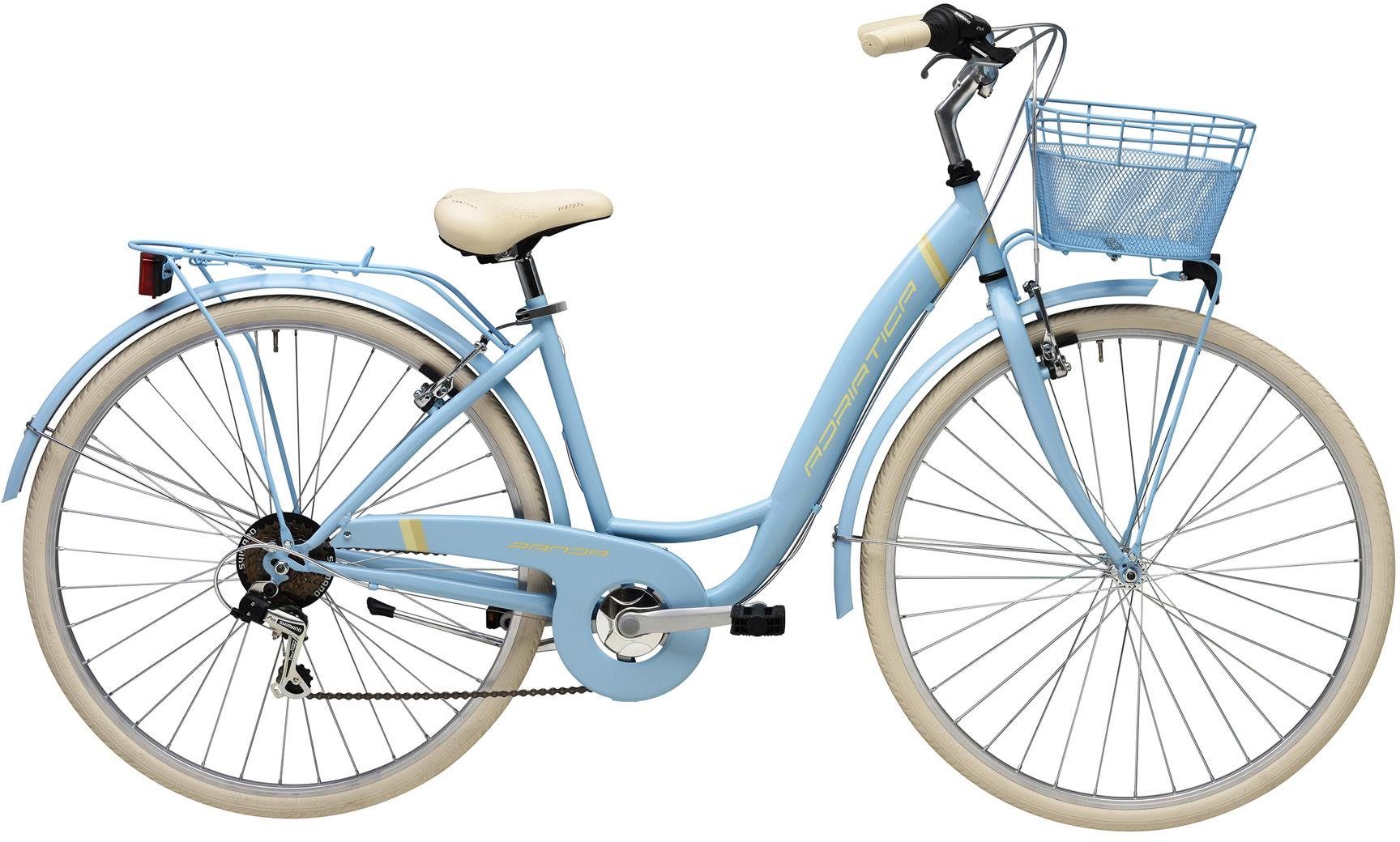 Adriatica Cityrad Panda, 6 Gang Shimano TY21 Schaltwerk, Kettenschaltung