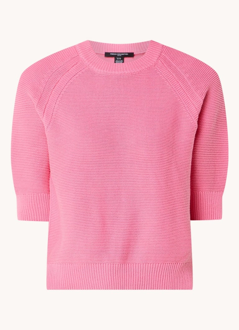 Pulover French Connection Lily Chunky Tricot cu material elastic
