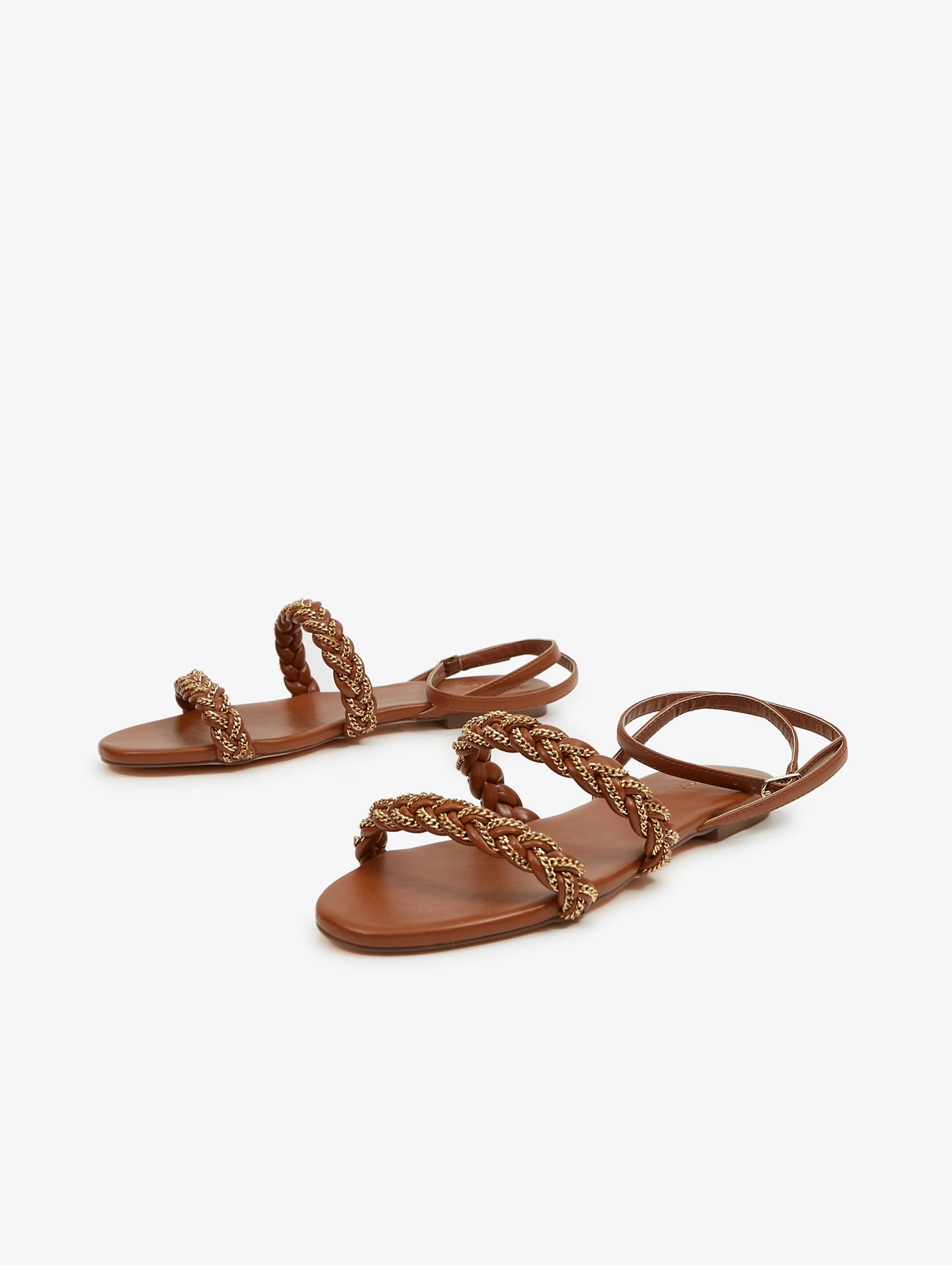 Braune Damen Sandalen ORSAY