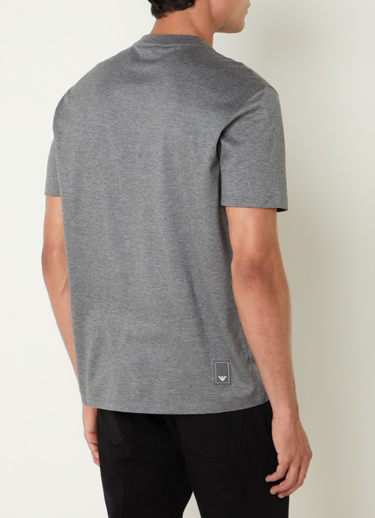 Tricou Emporio Armani din amestec de lyocell