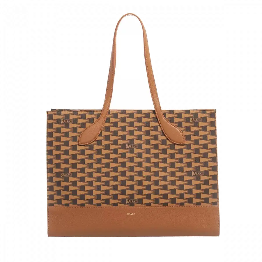 Bally - Bally Handle Bags Leder Brown - braun