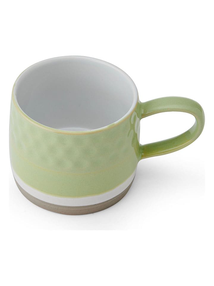 Mikasa 2er-Set: Tassen in Grün/ Grau - 320 ml günstig kaufen onesize
