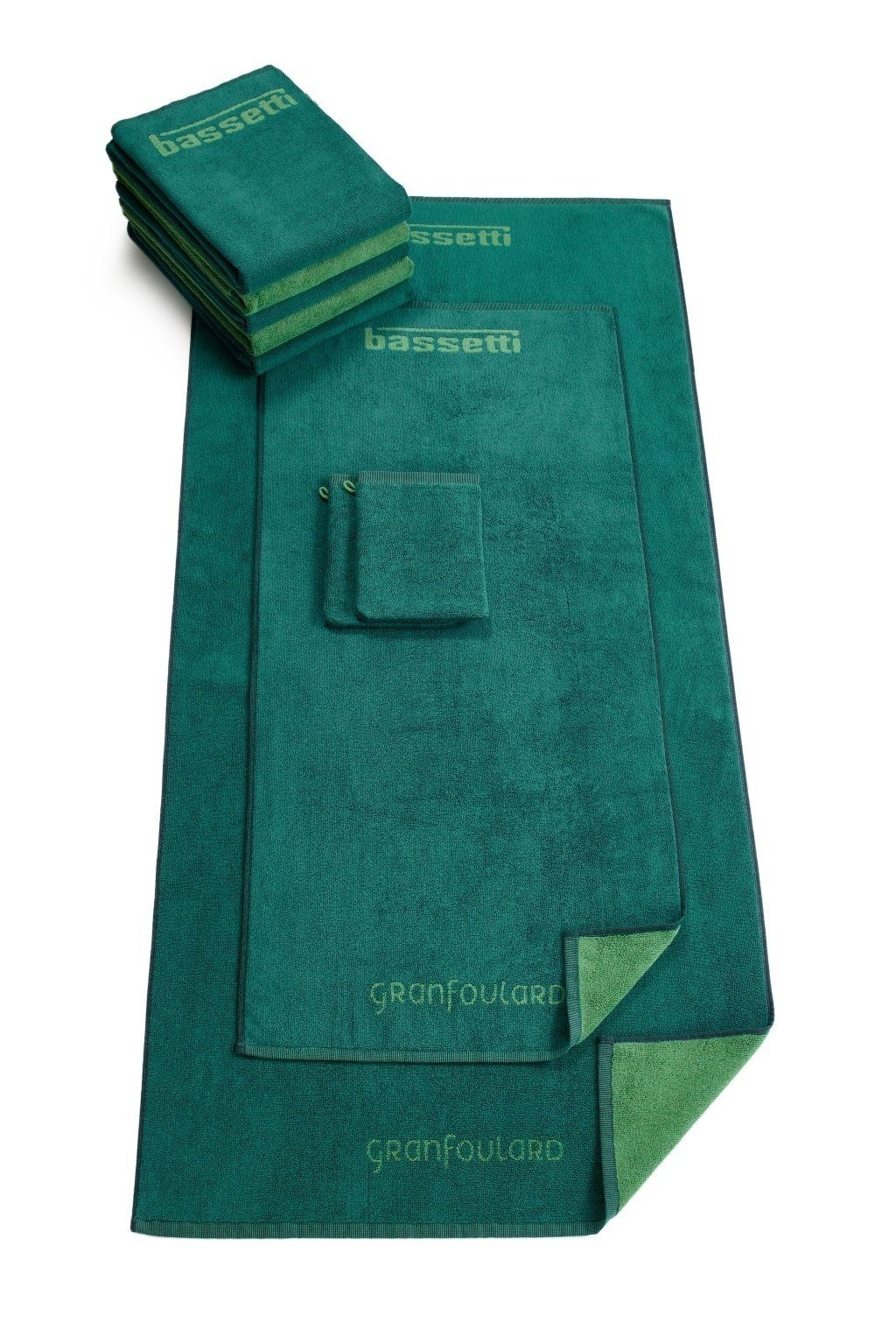 Bassetti Duschtücher SHADES, mit Wendedesign