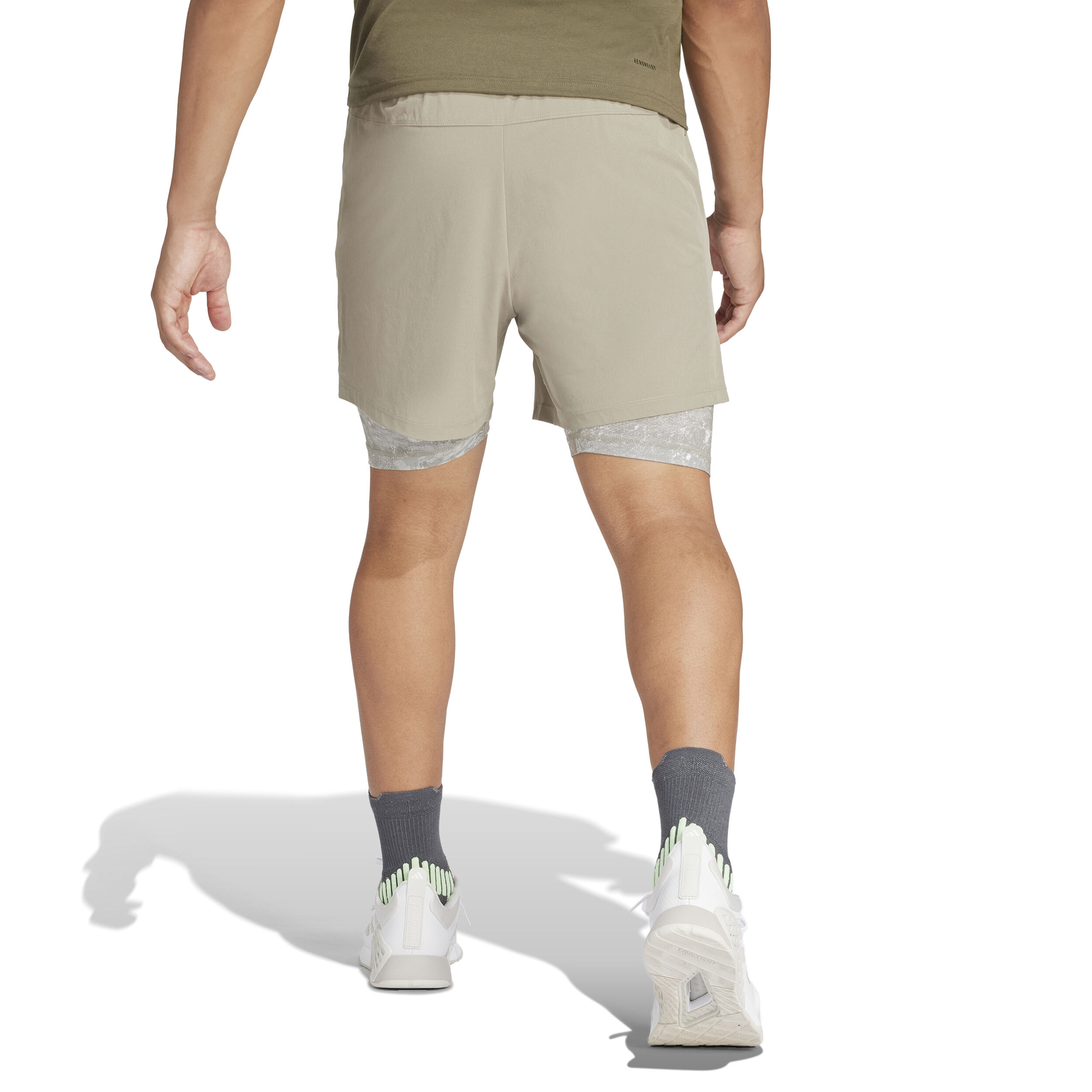 Woven Power 2in1 Shorts Herren - Beige