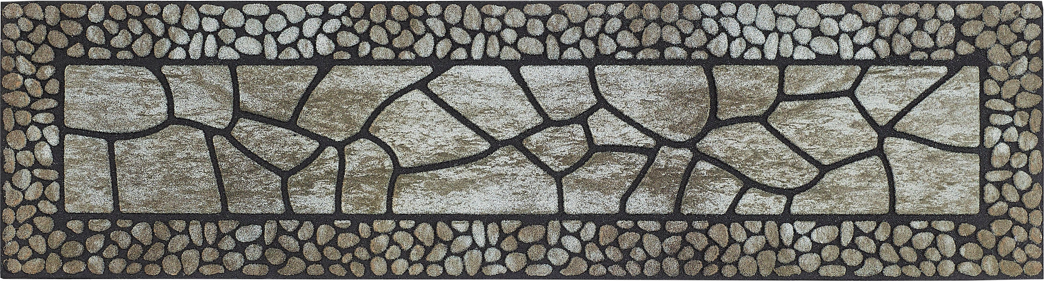 Stufenmatte Outdoor, Andiamo, rechteckig, Höhe: 6 mm, Outdoor-Stufenmatten, Stein Motiv, Gartenbereich, Eingangsbereich