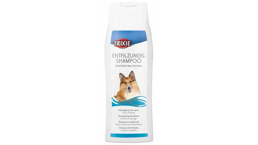 Trixie Entfilzungs-Shampoo Hunde Fell- und Hautpflege 250 ml