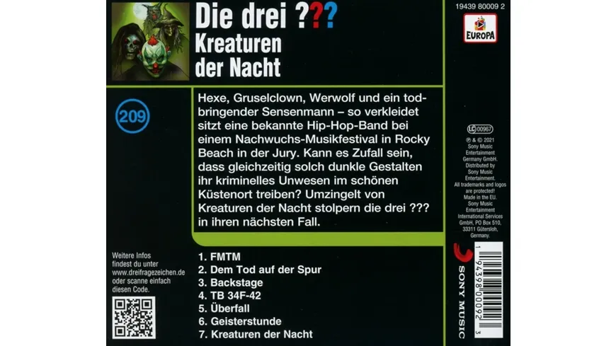 209/Kreaturen der Nacht
