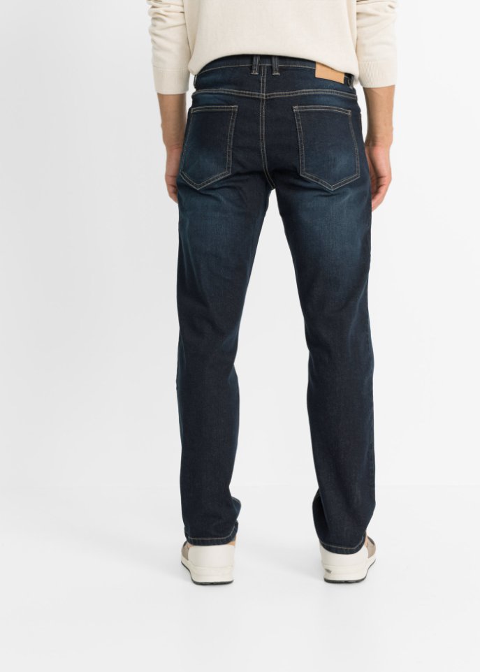 Loose Fit Stretch-Jeans, Straight