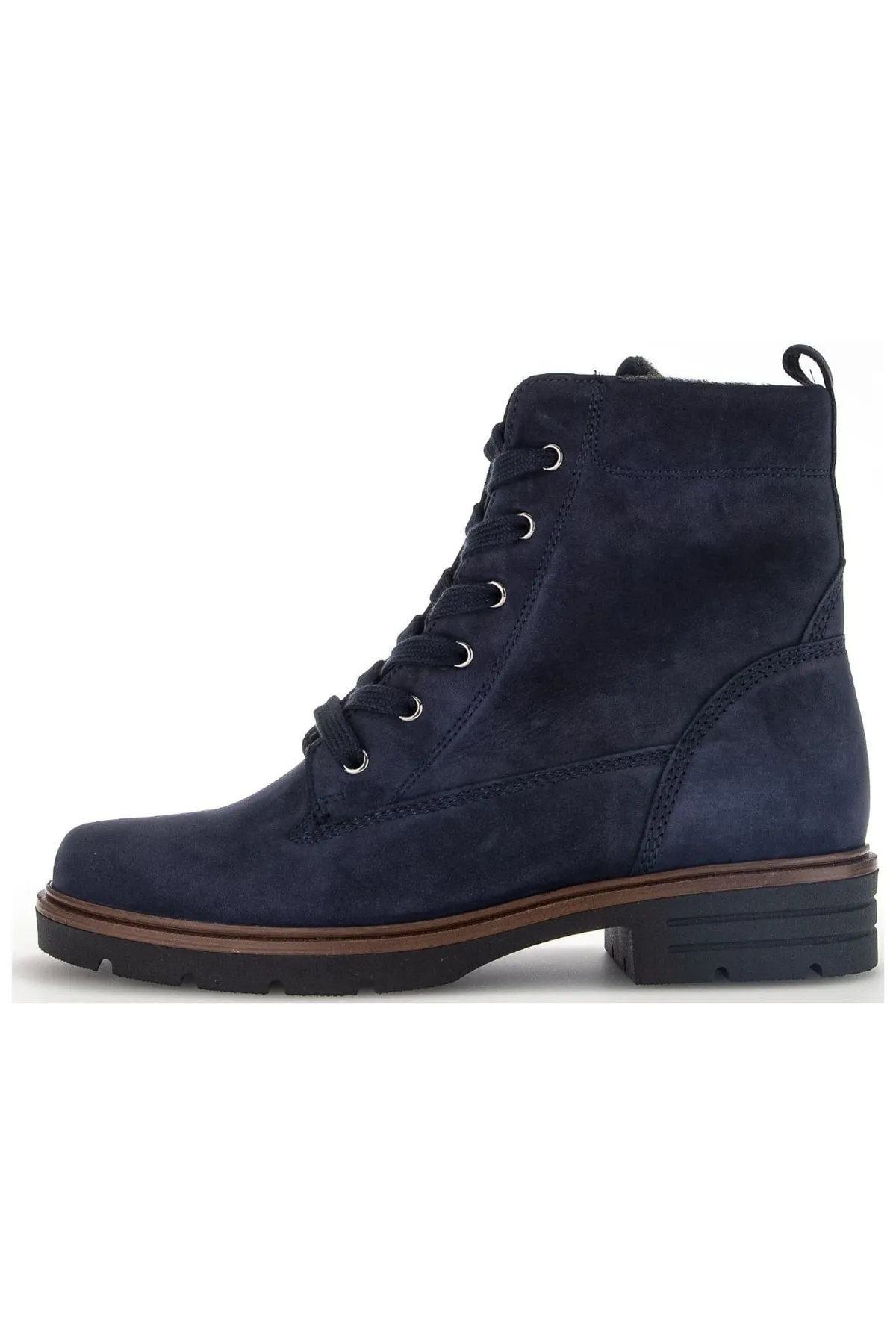 GABOR  Stiefelette - Blau - Blockabsatz