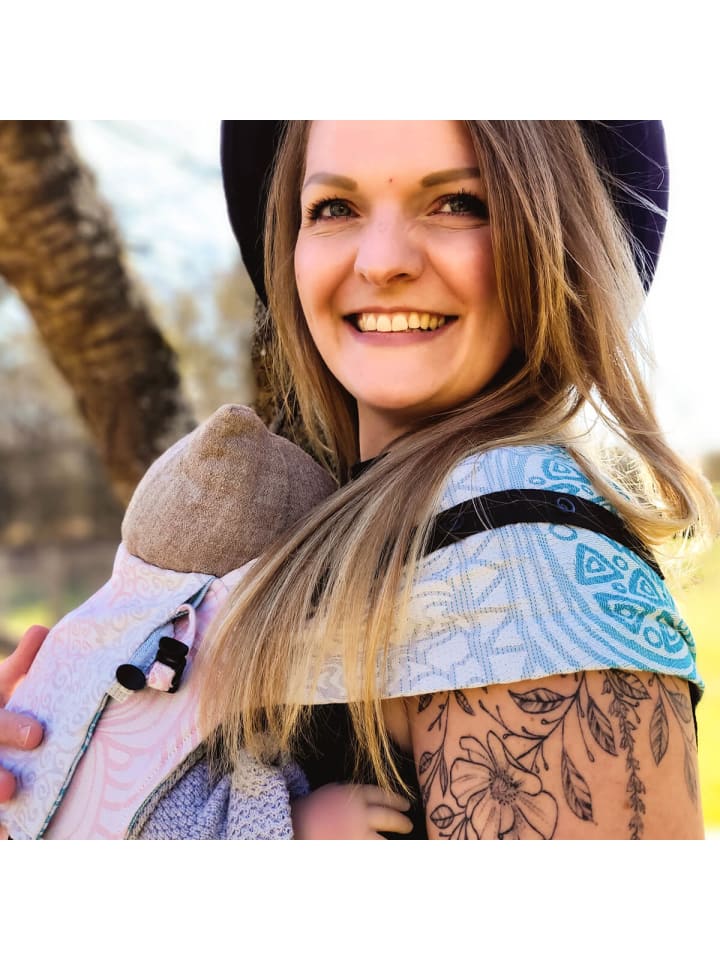 Hoppediz Babytrage Primeo in Jaipur creme günstig kaufen onesize
