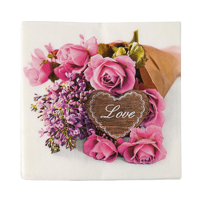 Vie Eco Servietter 20-pk 33x33 cm, Vår