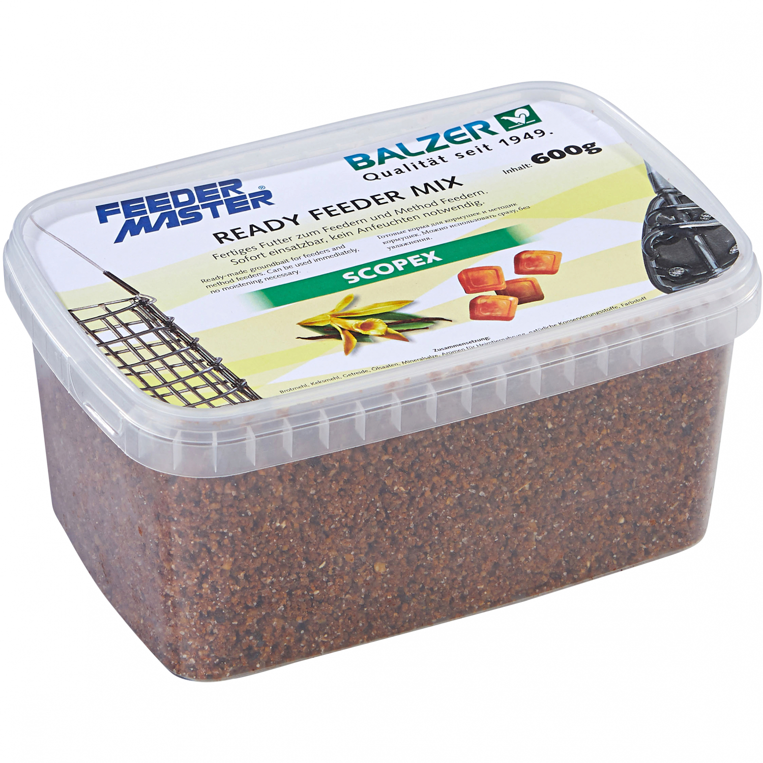 Balzer Angelfutter Feeder Master Ready Mix (Scopex-Karamel)
