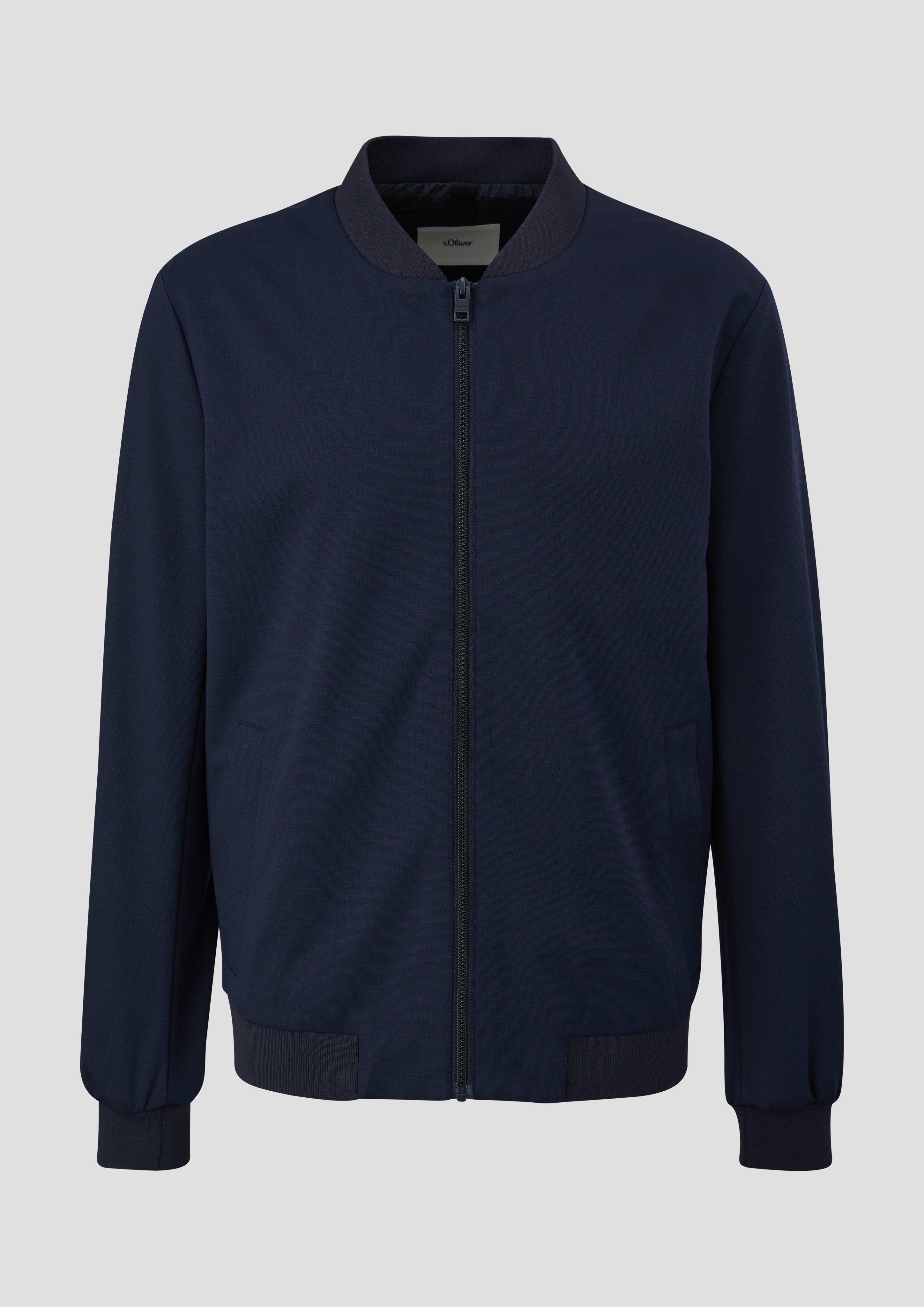 s.O JOGG: Bomberjacke aus Stretch-Jersey  2146198-5955