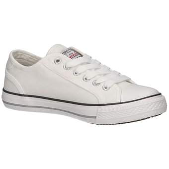 Dockers Leinen Sneaker in weiß