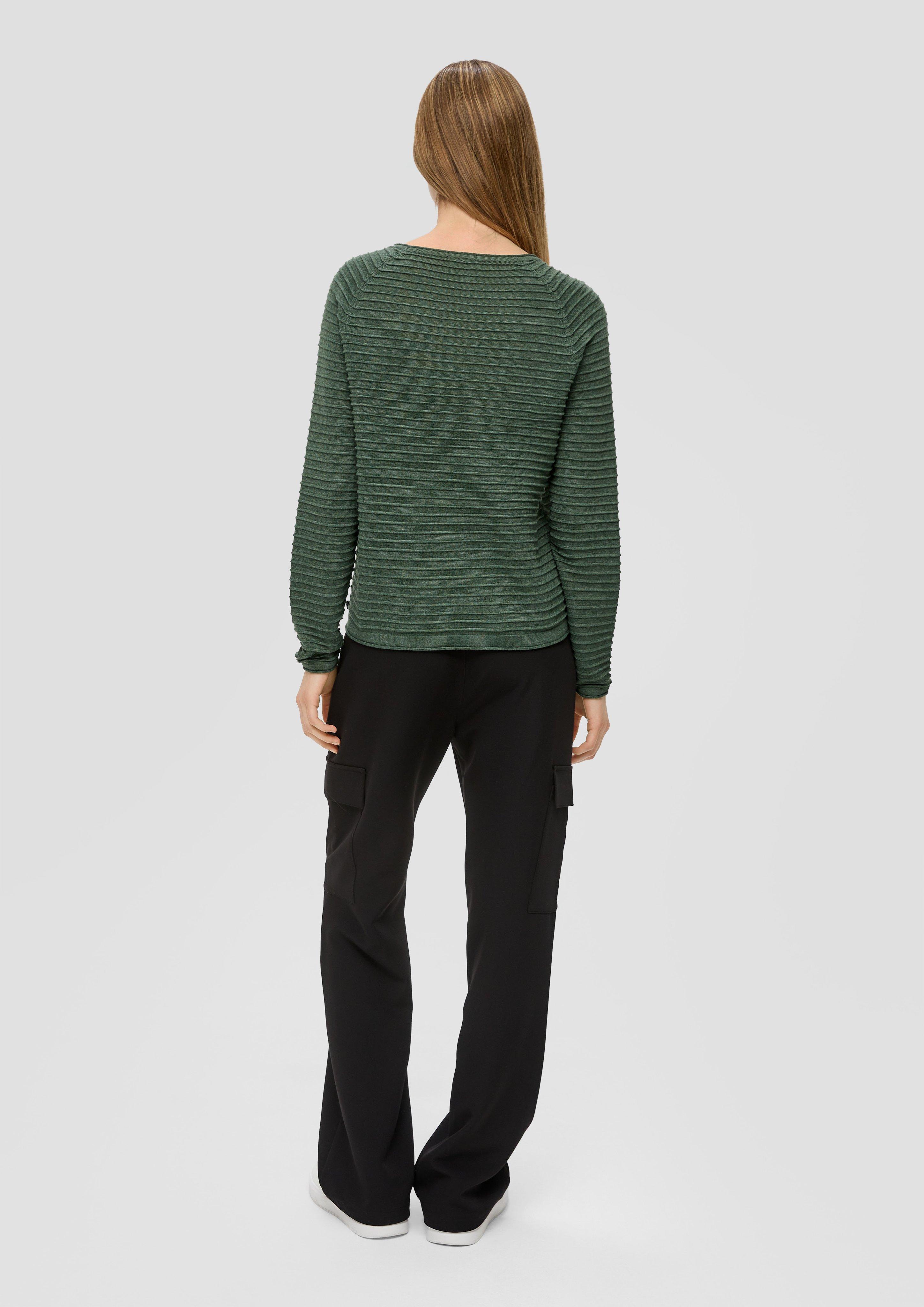 Strickpullover mit Streifen-Optik  2154039-78W0