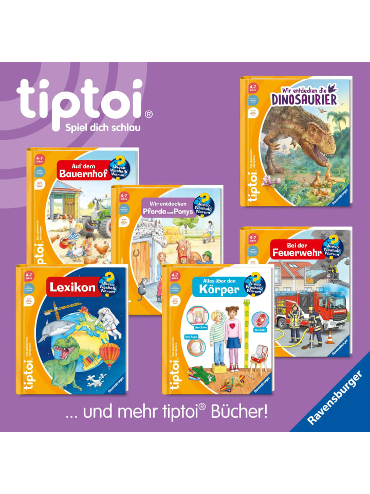 Ravensburger tiptoi® Wieso? Weshalb? Warum? Wir entdecken Pferde und Ponys günstig kaufen onesize