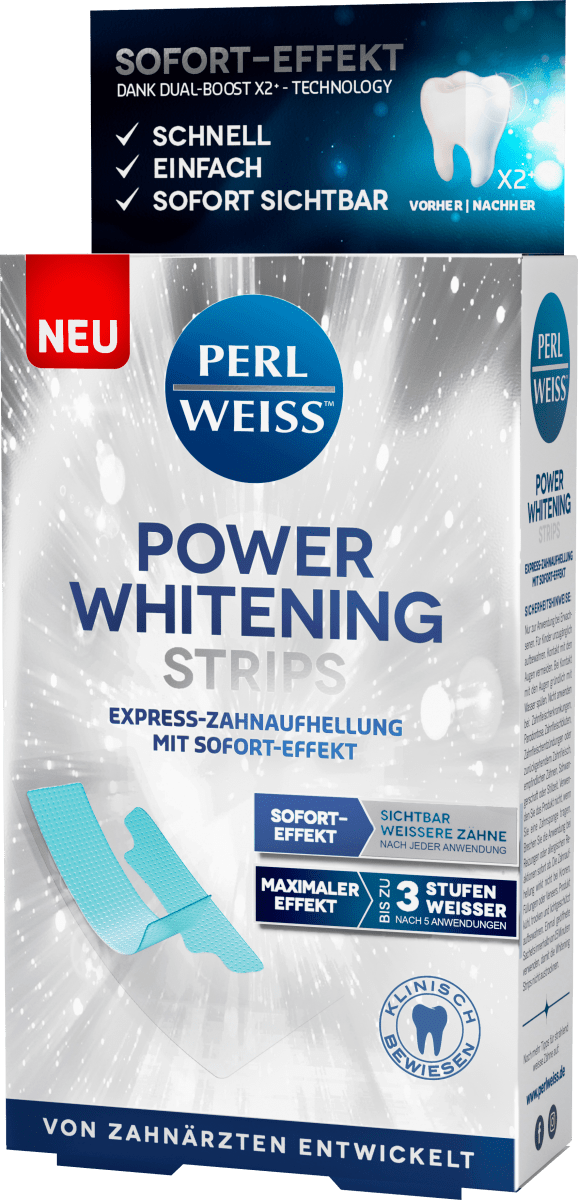 Bleaching Power Whitening Strips, 10 St