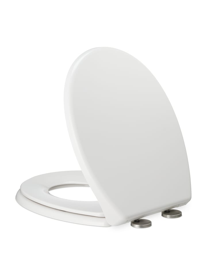 relaxdays WC Sitz mit Kindersitz in Weiß - (B)36,5 x (T)44,5 cm günstig kaufen onesize
