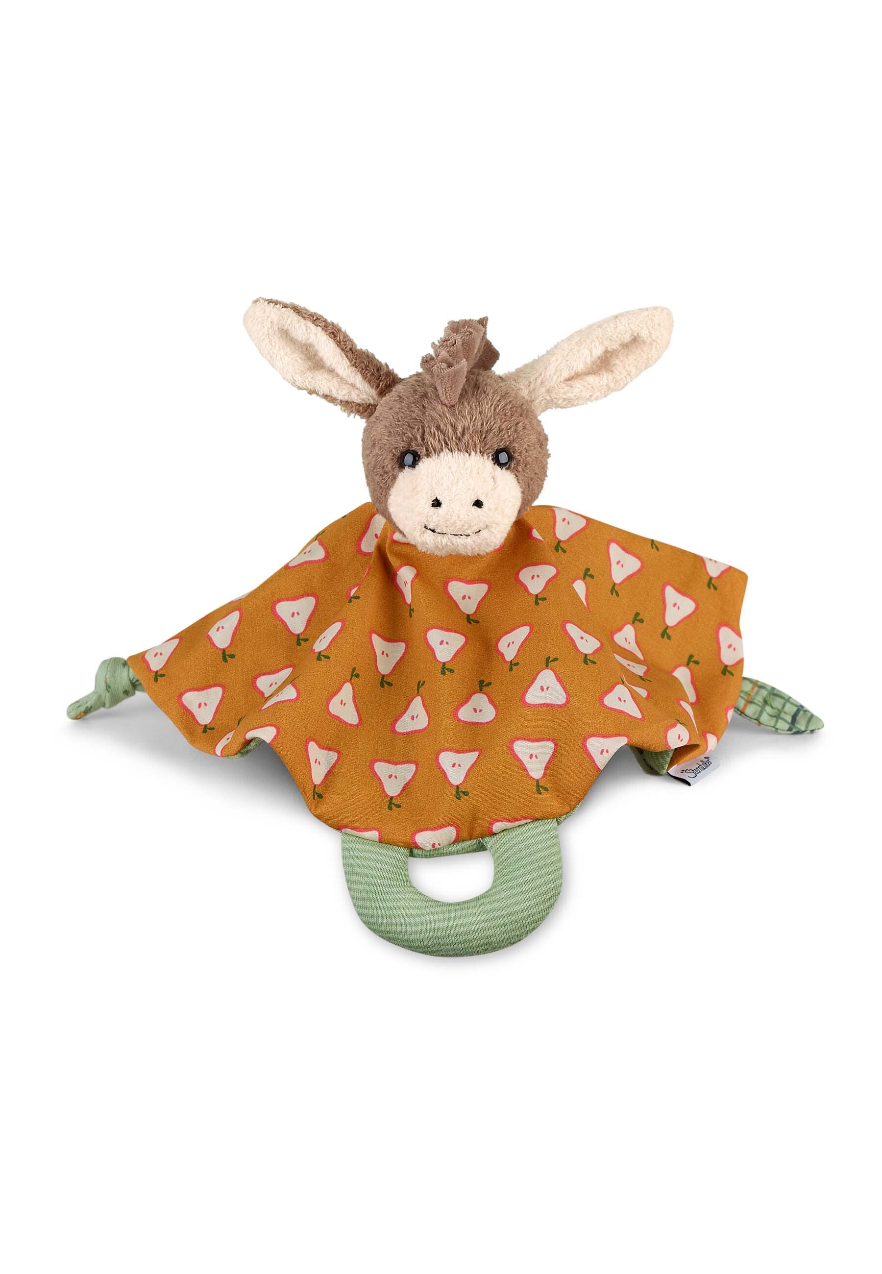 Baby Geschenk-Set Esel Emmilius Basilikumgrün