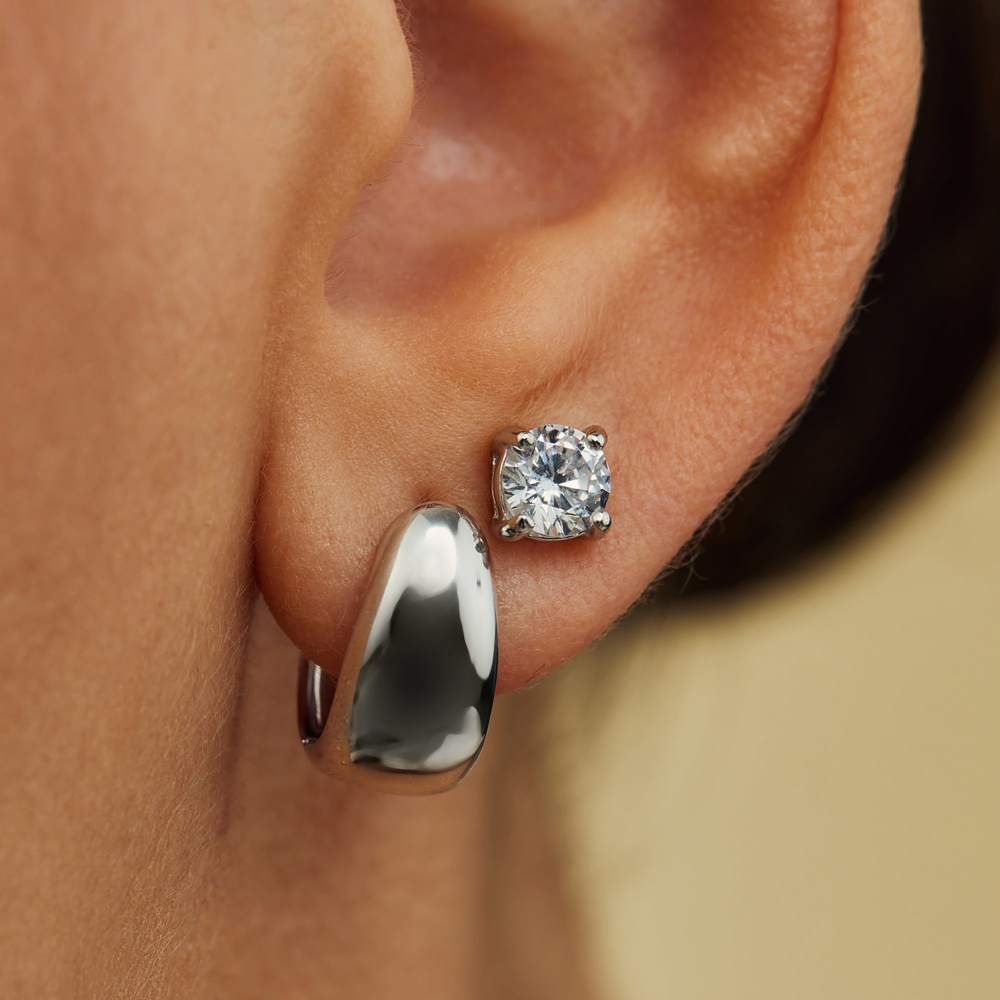 Parte Di Me Bibbiena Poppi Créoles Boucles d'oreilles