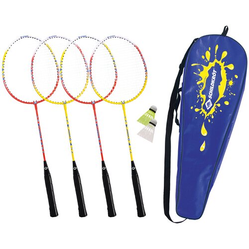 BADMINTONSET SK BADMINTON SET 4-PLAYER IN TRAGETASCHE BLUE, M-2022